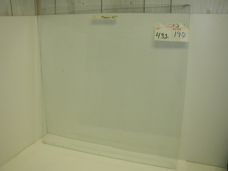 Dynamo 25 Inch Cabinet Monitor Glass  (Item #3) (3/16 X 25 1/4 X 25 1/4) $29.99